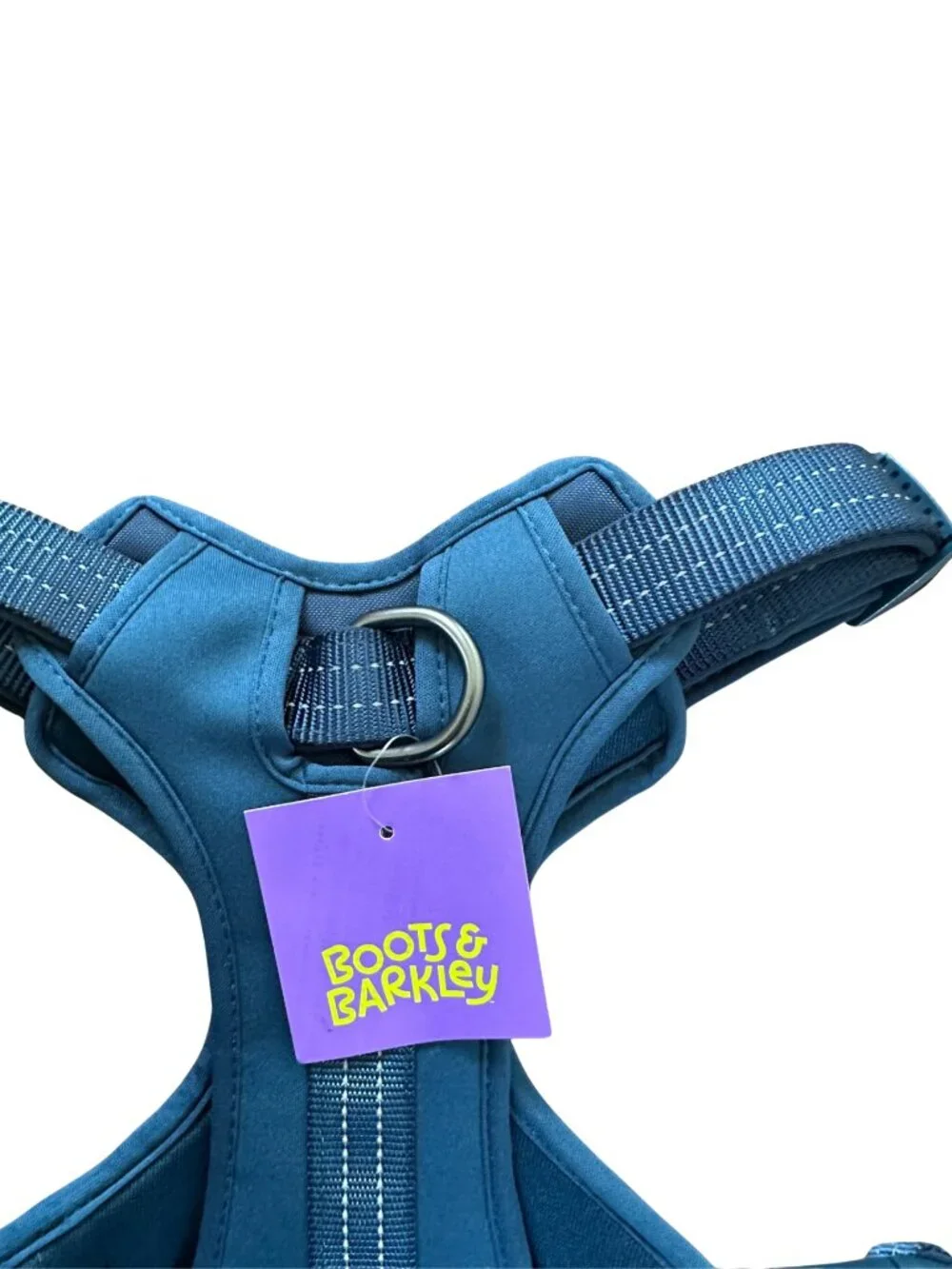 Big Dog Harness Size Large Teal Blue No Pull Padded Reflective Vest